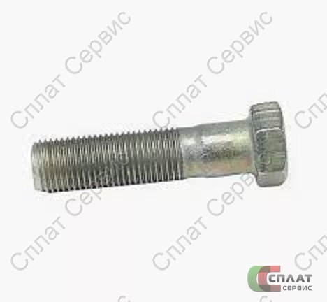 Болт карданный М10х55 мм + гайка, гровер (АЗОТИРОВАННАЯ СТАЛЬ)