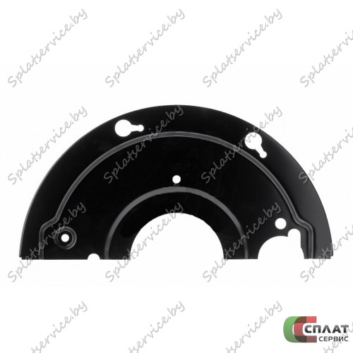 //Щит тормоза МАЗ (полуприцепа) правый