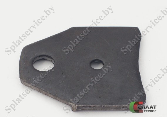 //Вкладыш рессоры МАЗ рессоры задней боковой(домик)