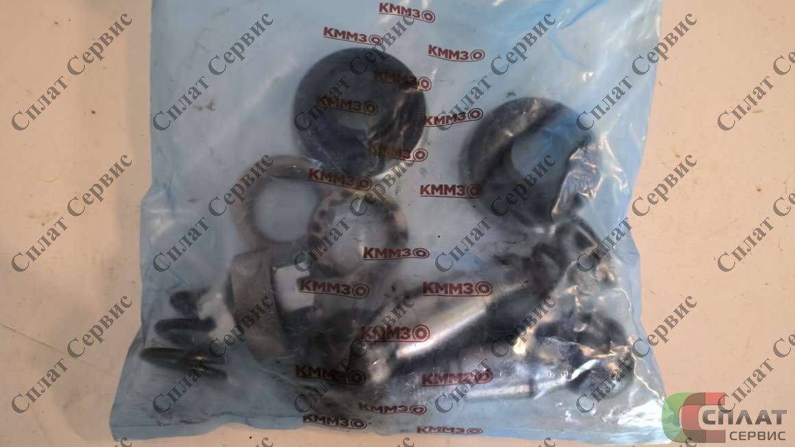 Палец рулевой МАЗ, ЛИАЗ комплект из 8 (ремкомплект наконечника, вкладыши МЕТАЛЛ) 