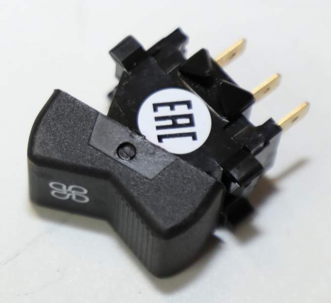 Клавиша вент.отопит.В-2105,2121,ОКА  (3п3к)  /ЗП/[50]  ЗУБОВА ПОЛЯНА