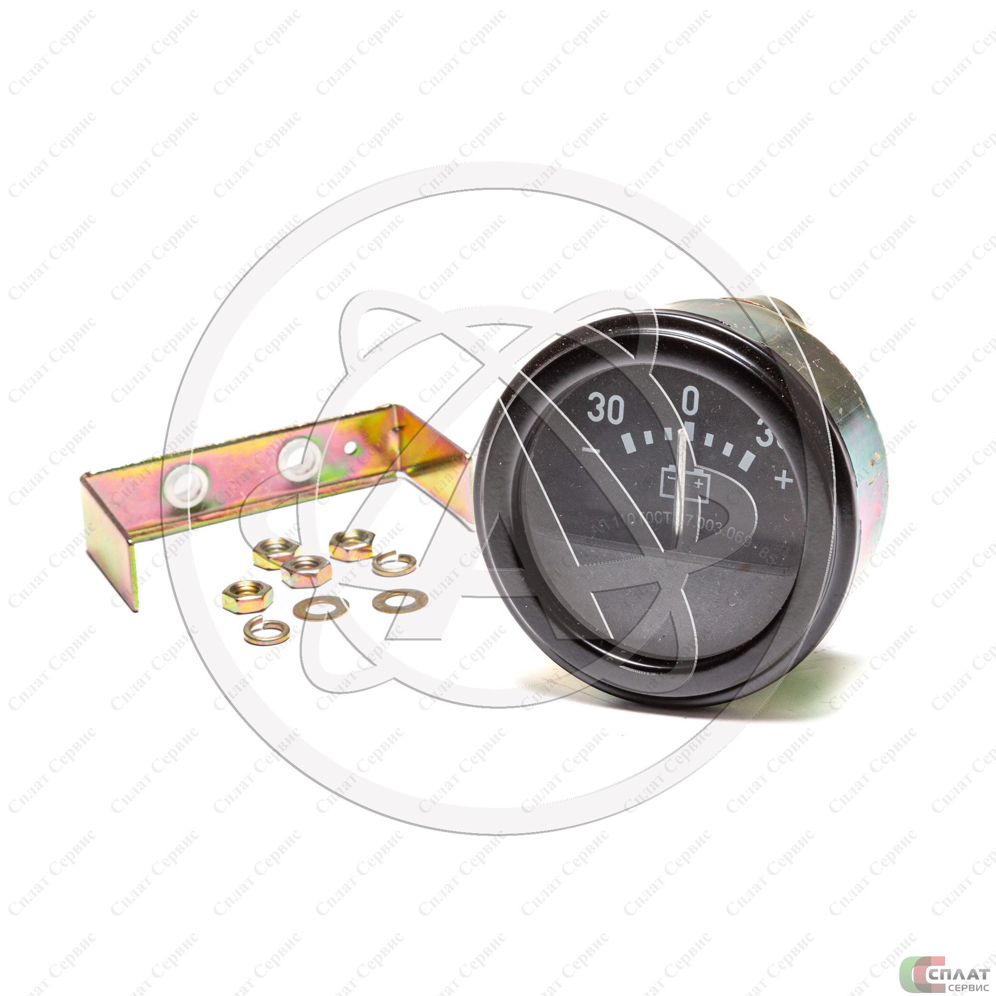 Амперметр АП110Б 30А КАМАЗ, МАЗ, ГАЗ, УАЗ АВТОПРИБОР