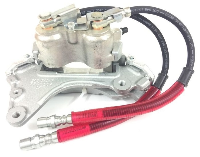 //Суппорт 2121-213 левый в сборе 