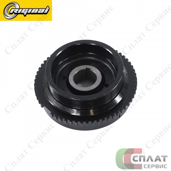 Шкив коленвала 1-ручейковый с демпфером дв.406, 405, 40524, 40525 Евро-2,3