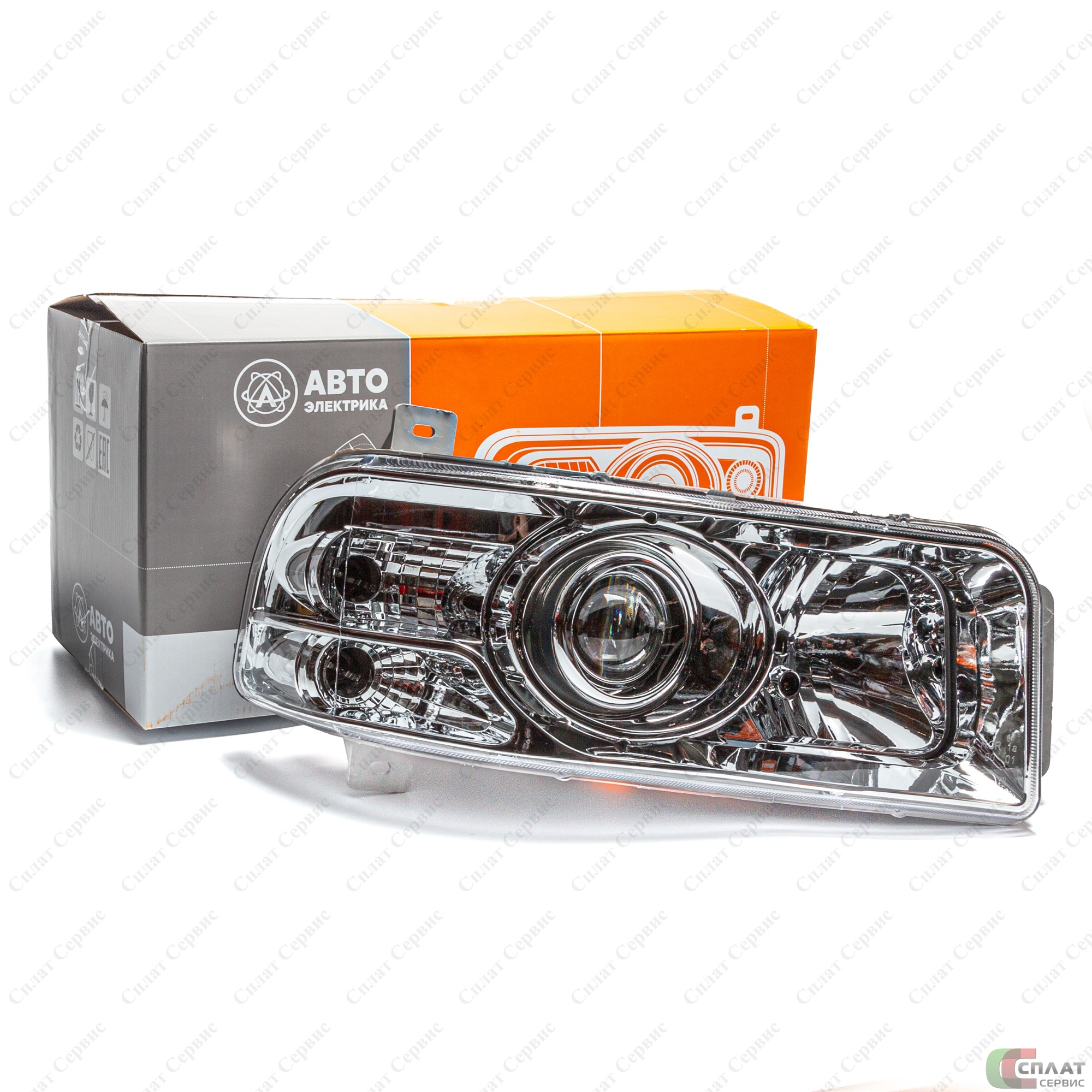 //Фара головная (евро-3) правая (с дневным ходовым огнем), РУДЕНСК