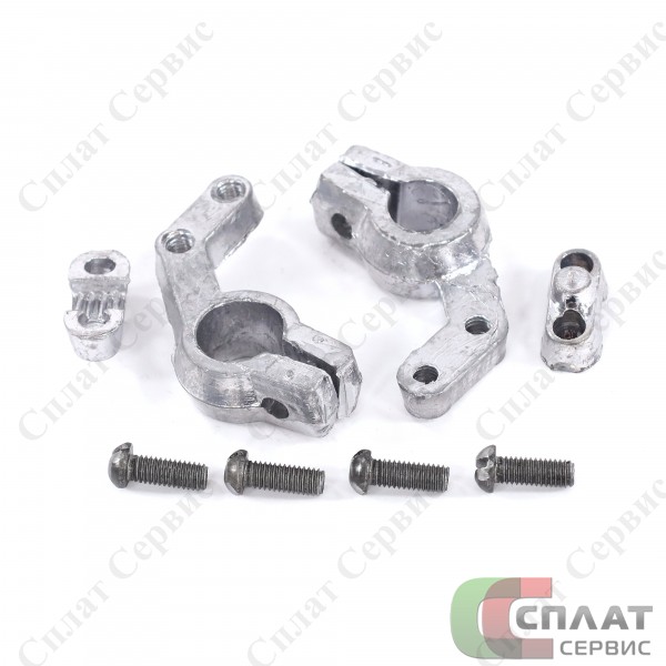 Клемма АКБ кт.2 шт. (круглые) универсальные