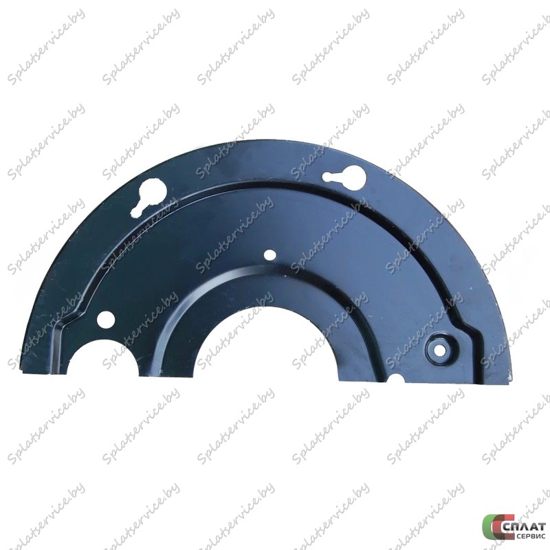 //Щит тормоза МАЗ (полуприцепа) левый