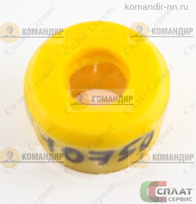 Втулка аморт Волга,3302,УАЗ ниж полиуретан жёлтый (ПТП)