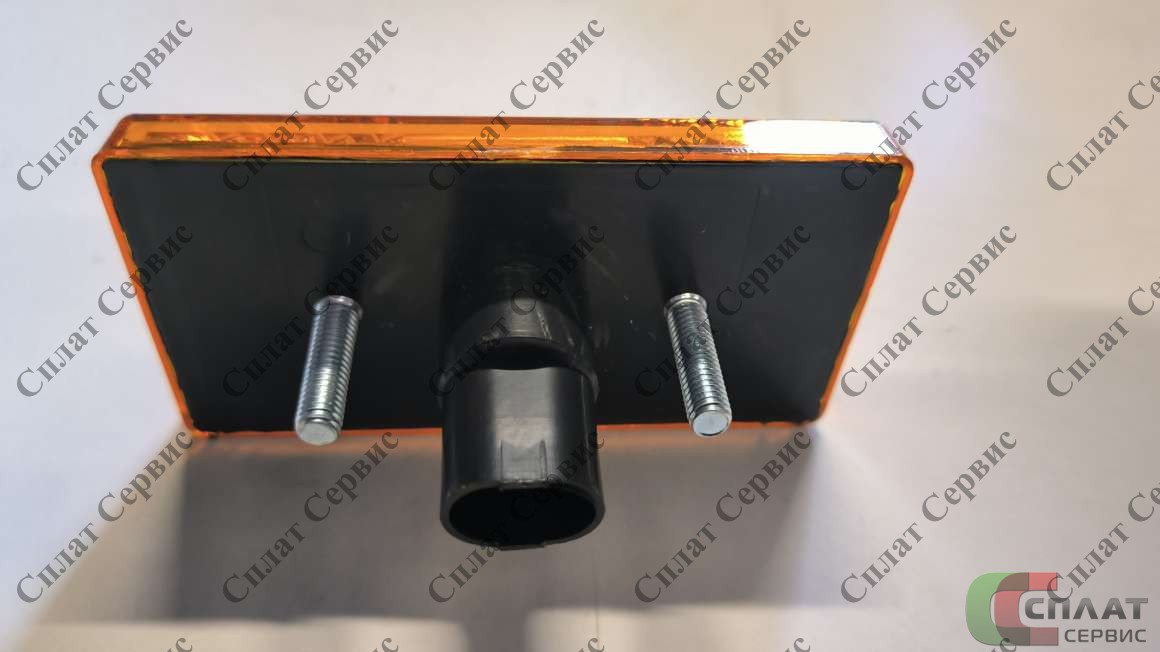 //50.3731-08_фонарь габаритный !оранжевый 12/24В, овальный разъем АМР \КАМАЗ,УРАЛ,ЛИАЗ