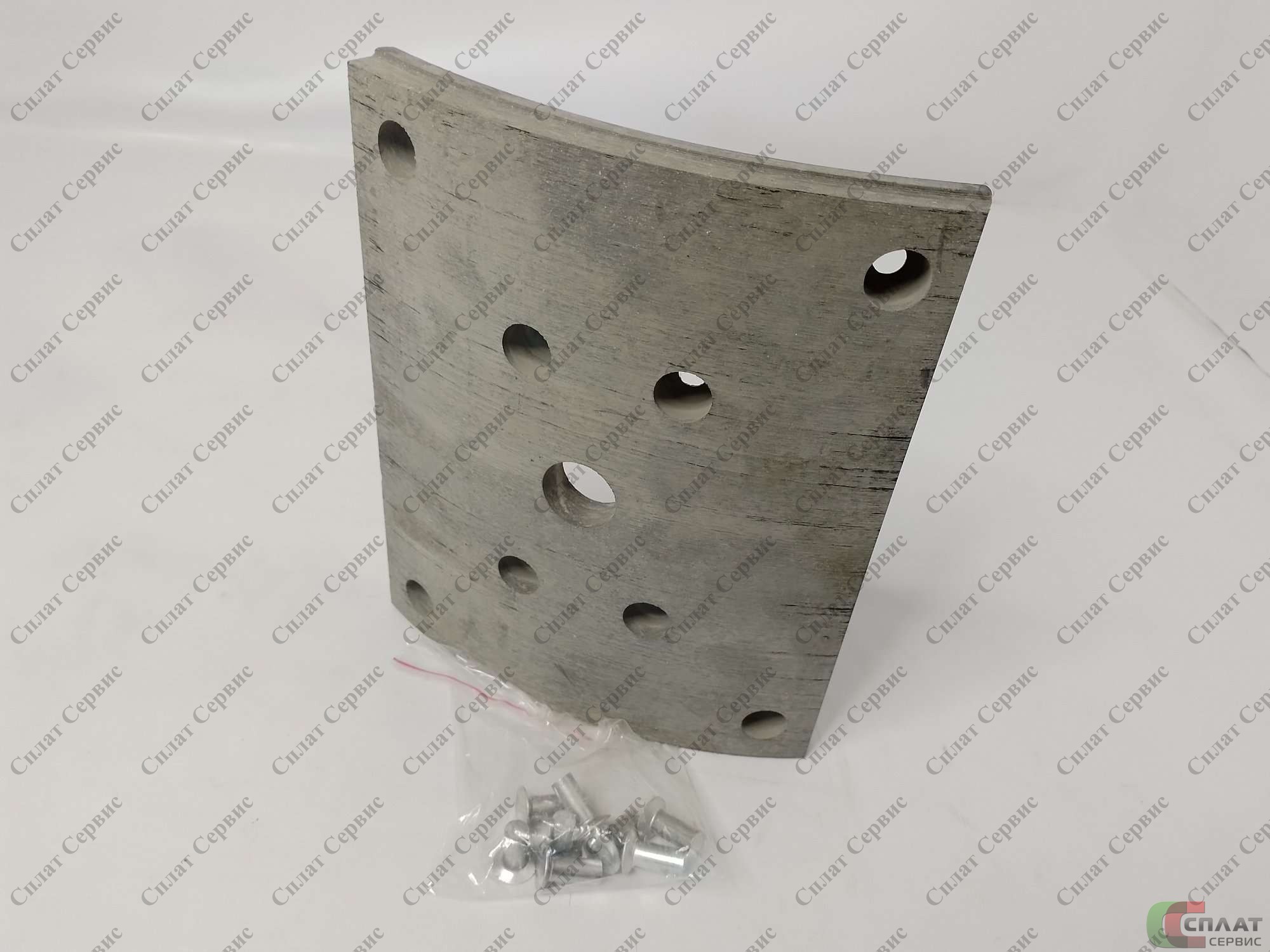 5440-3502105 Накладка тормозная с заклепками (02) (8 шт.)