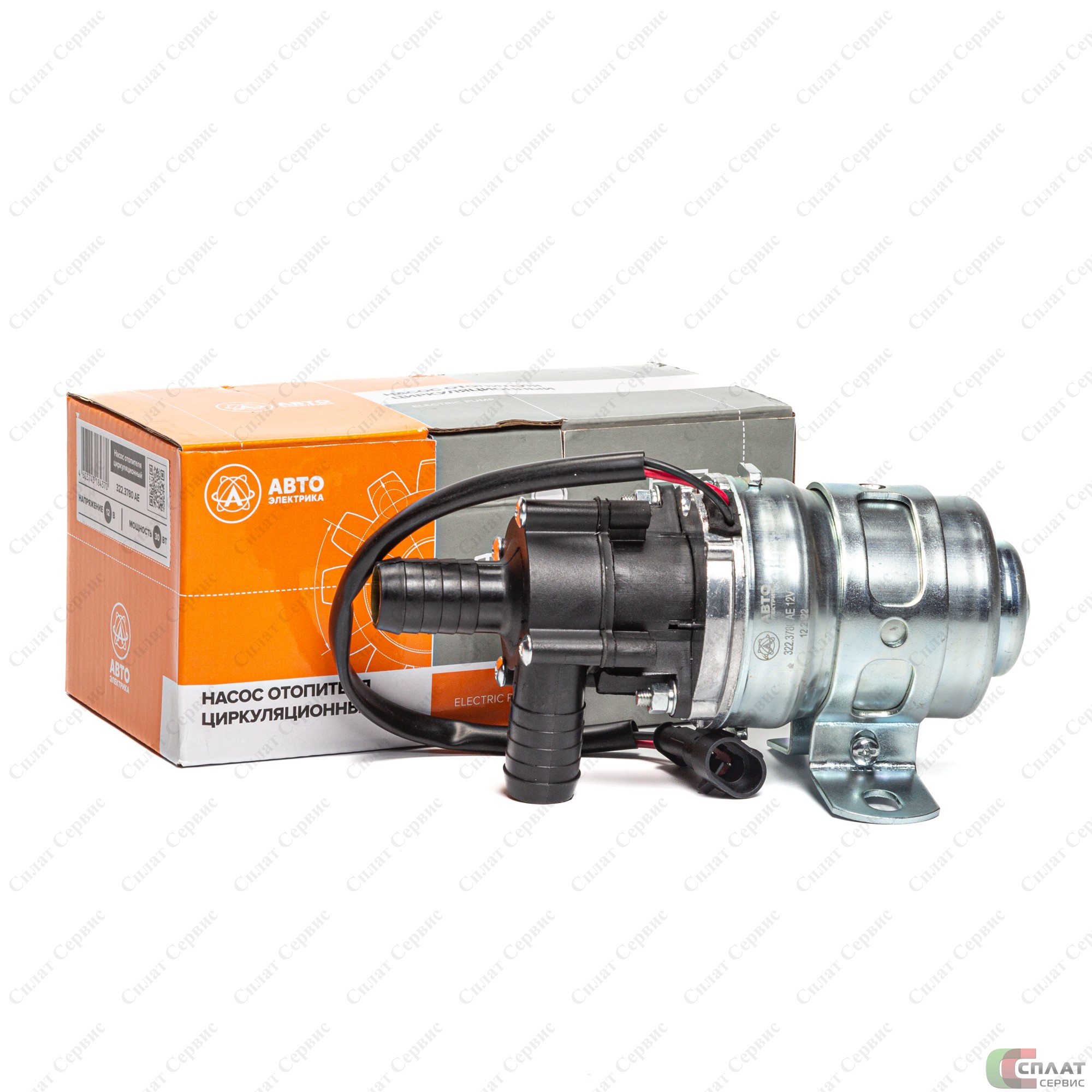 Мотор отопителя дополнительный Г-3302 Бизнес 12V Д=18мм (евроразъём) 