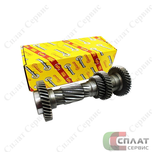 // Вал КПП промежуточный СБ шестерен.привода промвала z=36 ГАЗ-3302