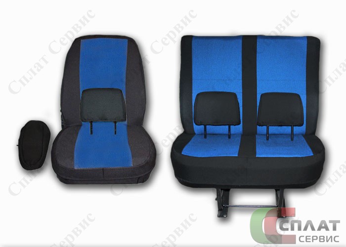 //Чехлы автмобильные ГАЗель, ГАЗон Next 3-x м-т.(Комфорт) с подл. пасс. сид.(ГАЗ)