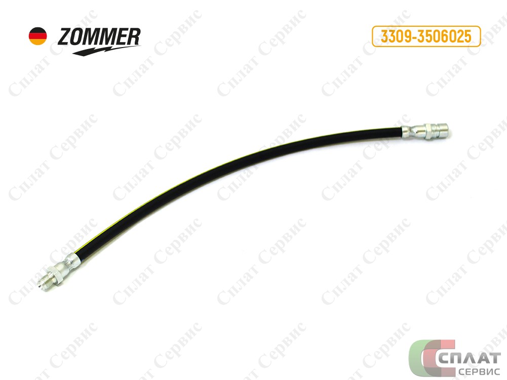 //Шланг торм. ГАЗ-3309, 33081 передний 3309-3506025, Р3309-3506025Р, RG3309-3506025