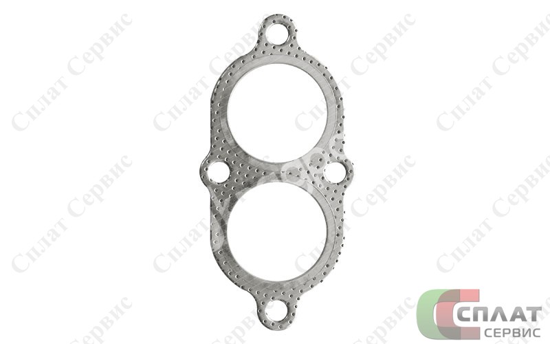 Пр-ка приемной трубы 3302 дв.406 (с перем.) металлизированная