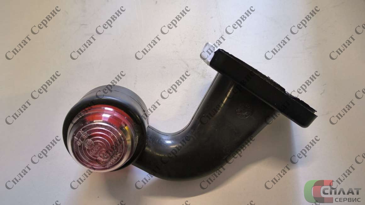 Фонарь габаритный красный/белый Б/Л ЕВРОСВЕТ   