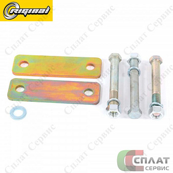 Серьга рессоры в сборе ГАЗ-3302-2217 2 щеки+3 болта