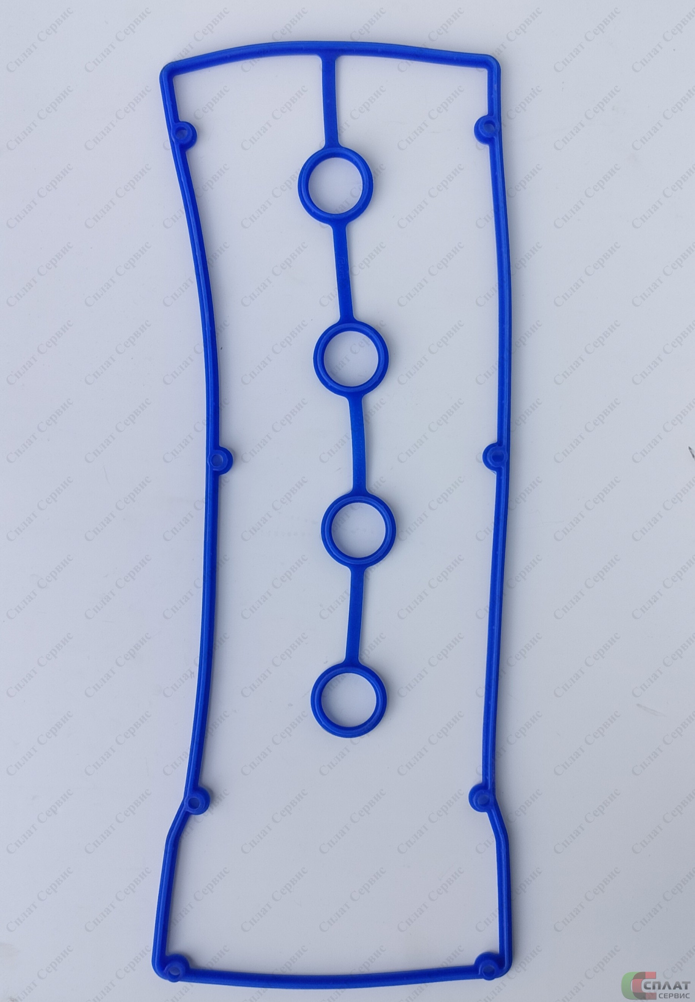 Прокладка клапанной крышки  дв.405,409 Евро-3  силикон (синий)