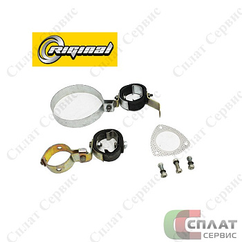 Комплект установочный резонатора УАЗ 452 с дв.4091, 4213 (инжектор.) "MetalPart" **