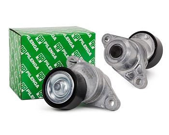 Ролик генератора Largus,Logan,Sandero 16кл натяжной (без кронш.) с ГУР, с конд. с 2010г. (Pilenga)