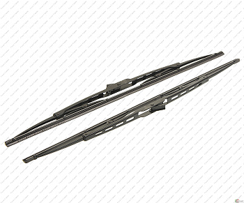 Щетка стеклоочистителя ГАЗ-3302, УАЗ-3163 (кт. 2 шт.) (MEGAPOWER)