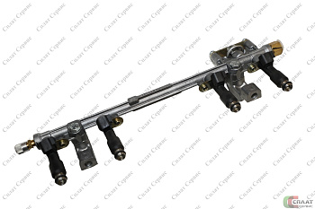Рампа топливная ГАЗ-3302, Next дв.УМЗ-A274 "EvoTech 2.7" с форсунками
