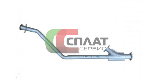 Труба приемная ГАЗ-3307 левая Евро-2 (с фланцем),3307-1203011