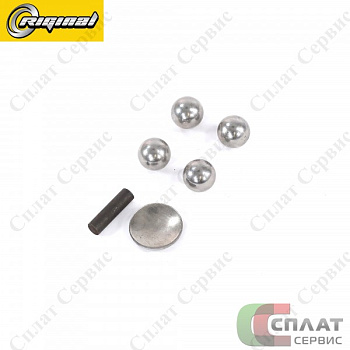 Р/к штоков КПП-5 Г- 3309, 33104 (шарики 4 шт, штифт,заглушка) Riginal