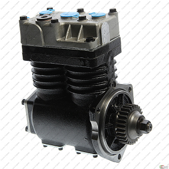 Компрессор МАЗ (2 цилиндровый) ЯМЗ-650 (ан. LР-4851) (MEGAPOWER)