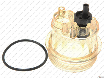 Отстойник фильтра топливного PL-270, PL-420 (стакан фильтра) (MEGAPOWER)