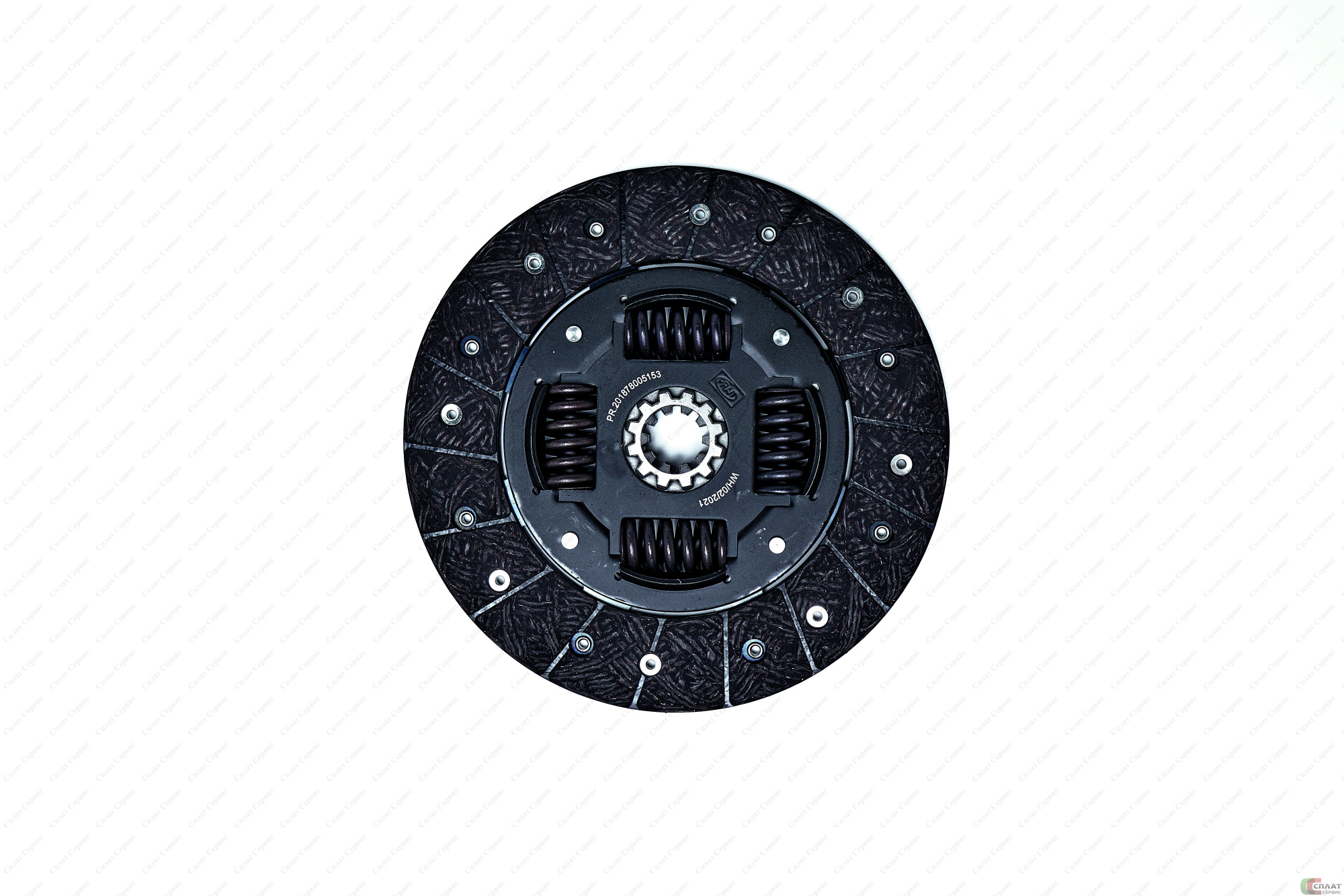 Диск сцепления ведомый ГАЗ-3302 дв.УМЗ ЕВРО-3,4, А274 Evotech 2.7 (аналог SACHS) 