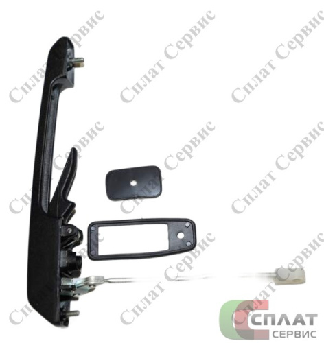 2109-6105177_Ручка наружная ВАЗ-2109 голая передняя левая (Гранд Ри Ал)_Гранд Риал_0_УТ-00080563