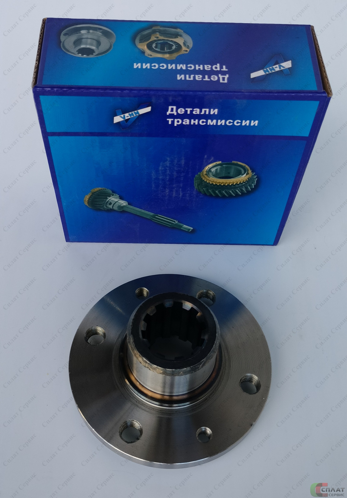 //Фланец КПП 53 зад втор вала ОРИГИНАЛ, 51-1701240-Д