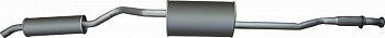 Глушитель УАЗ-3163 "Патриот" с гофрой ЕВРО-4