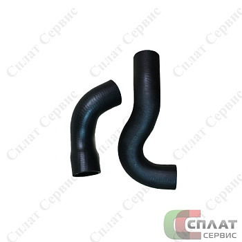 Патрубки радиатора ГАЗ-3309 дв.245 (2шт) (резина)
