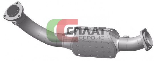 Нейтрализатор ГАЗ-31105 дв.Крайслер Евро-3,367.1206000-08